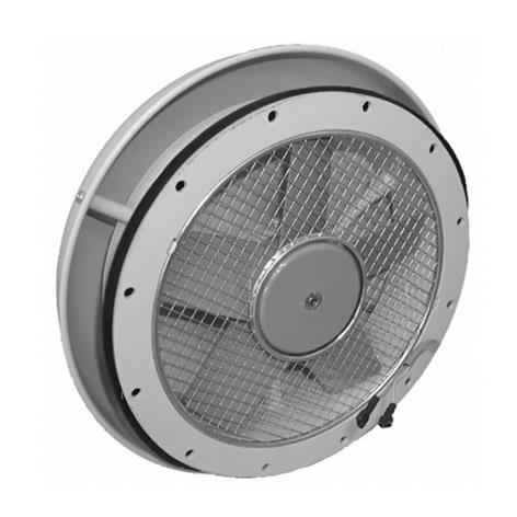 Roof ventilator two-speed,both-direction 24 V